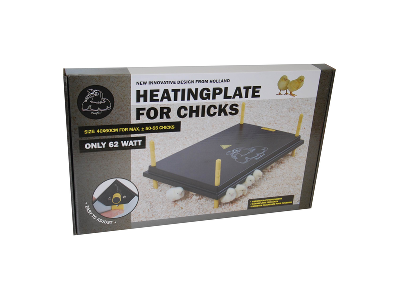 COMFORT HEATING PLATE FOR CHICKS 40X60CM, 62W