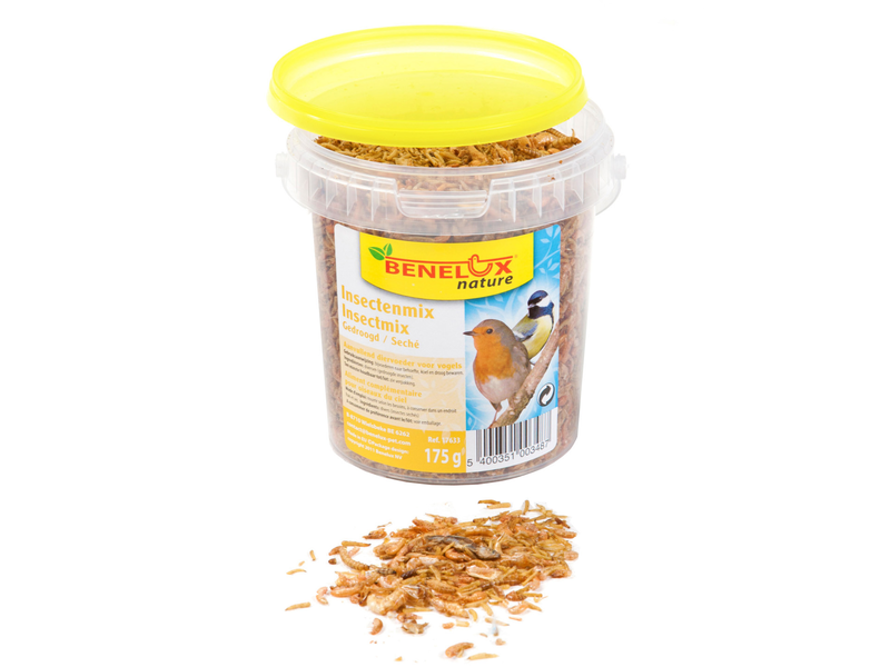 BUCKET  INSECT MIX 175 G FOR WILDBIRDS