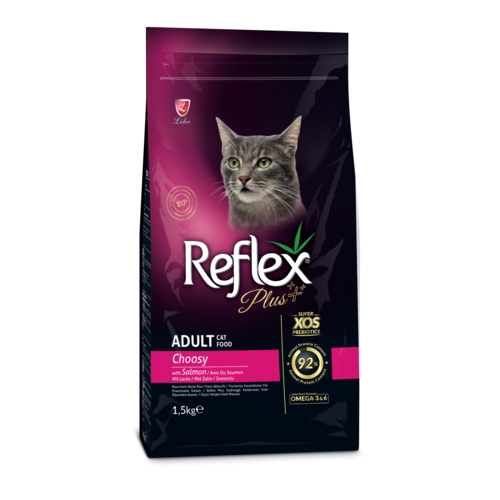 REFLEX PLUS CAT ADULT CHOOSY SALMON 1,5 KG