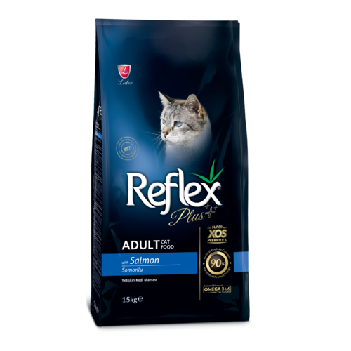 REFLEX PLUS CAT ADULT SALMON 15 KG