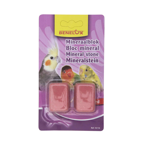 MINERAL BLOC 2 X HARD SMALL PINK BLISTER