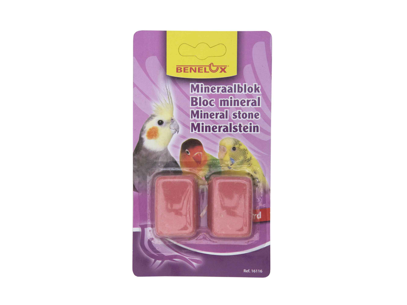 MINERAL BLOC 2 X  DUR SMALL ROSE  BLISTER