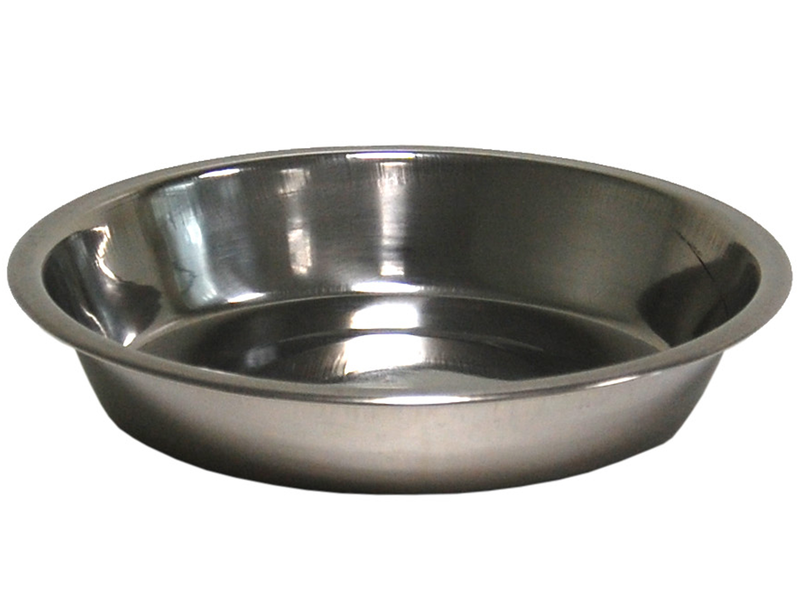 DISH STAINLESS STEEL 15 CM 0,30 LTR