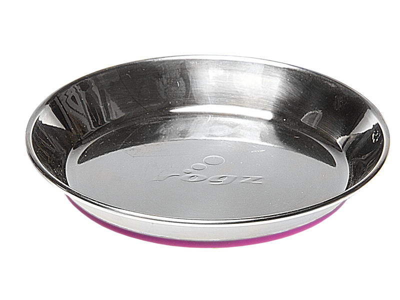 ANCHOVY STAINLESS STEEL CAT BOWL ONE SIZE PINK